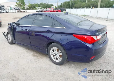 2014 Hyundai Sonata Gls from USA, damaged, VIN 5NPEB4AC4EH849493